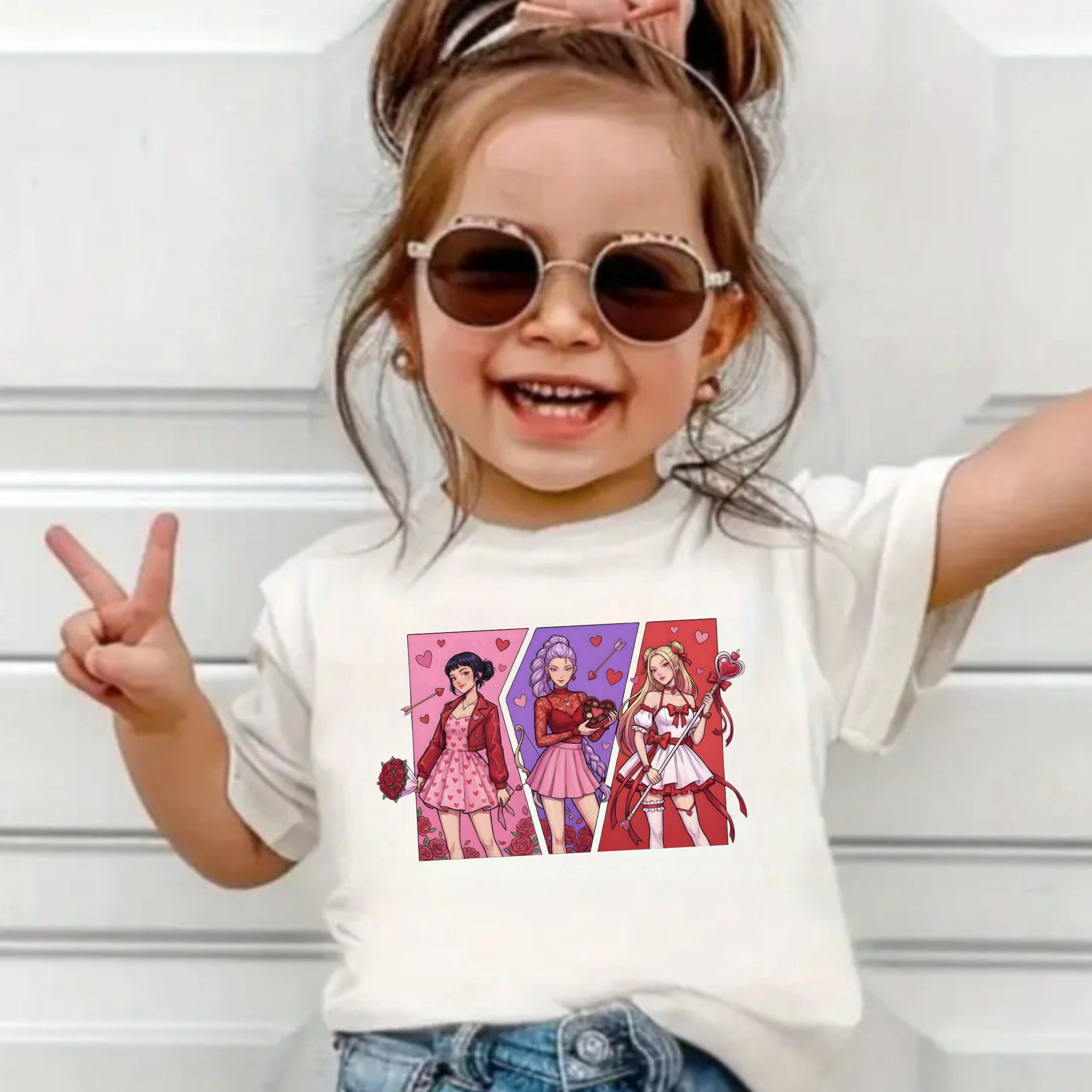 K-Pop Valentine's Day Kids T-Shirt